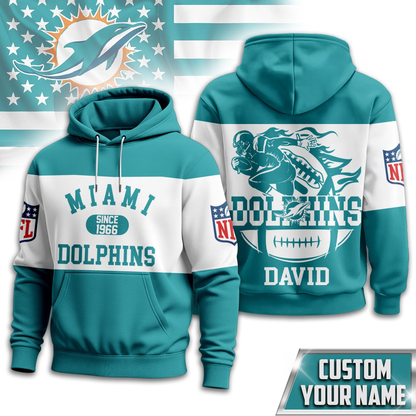 MD Premium NFL Touchdown Spirit Personalized Hoodie DDT CTND