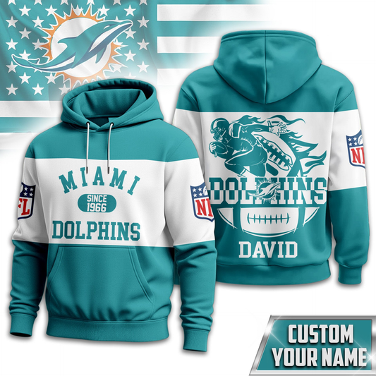 MD Premium NFL Touchdown Spirit Personalized Hoodie DDT CTND