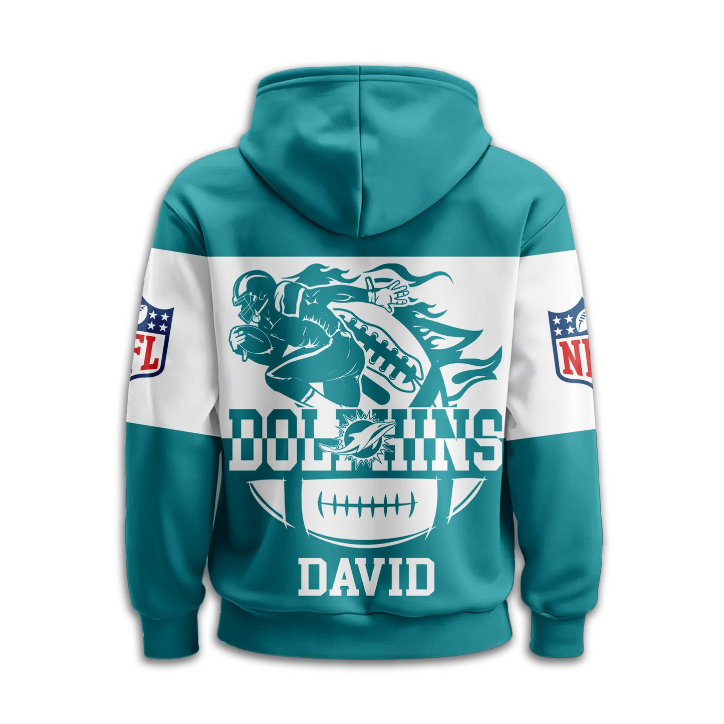 MD Premium NFL Touchdown Spirit Personalized Hoodie DDT CTND