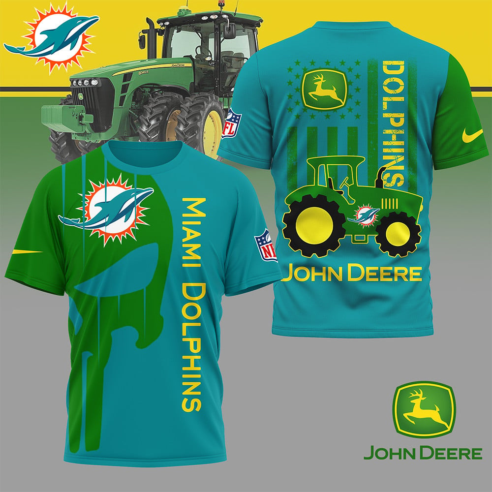 MD Premium NFL x John Deere 3D Shirt DDT NTL