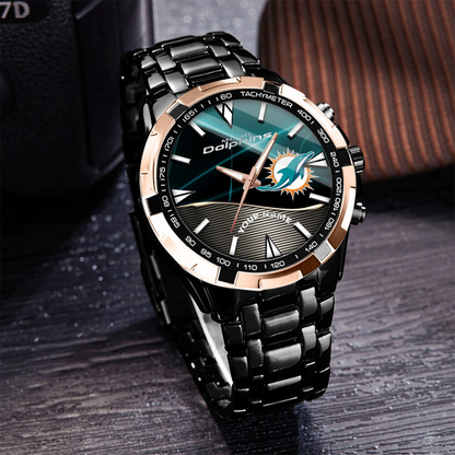 MIA x NFL Luxury Alloy Watch DATND TANTD