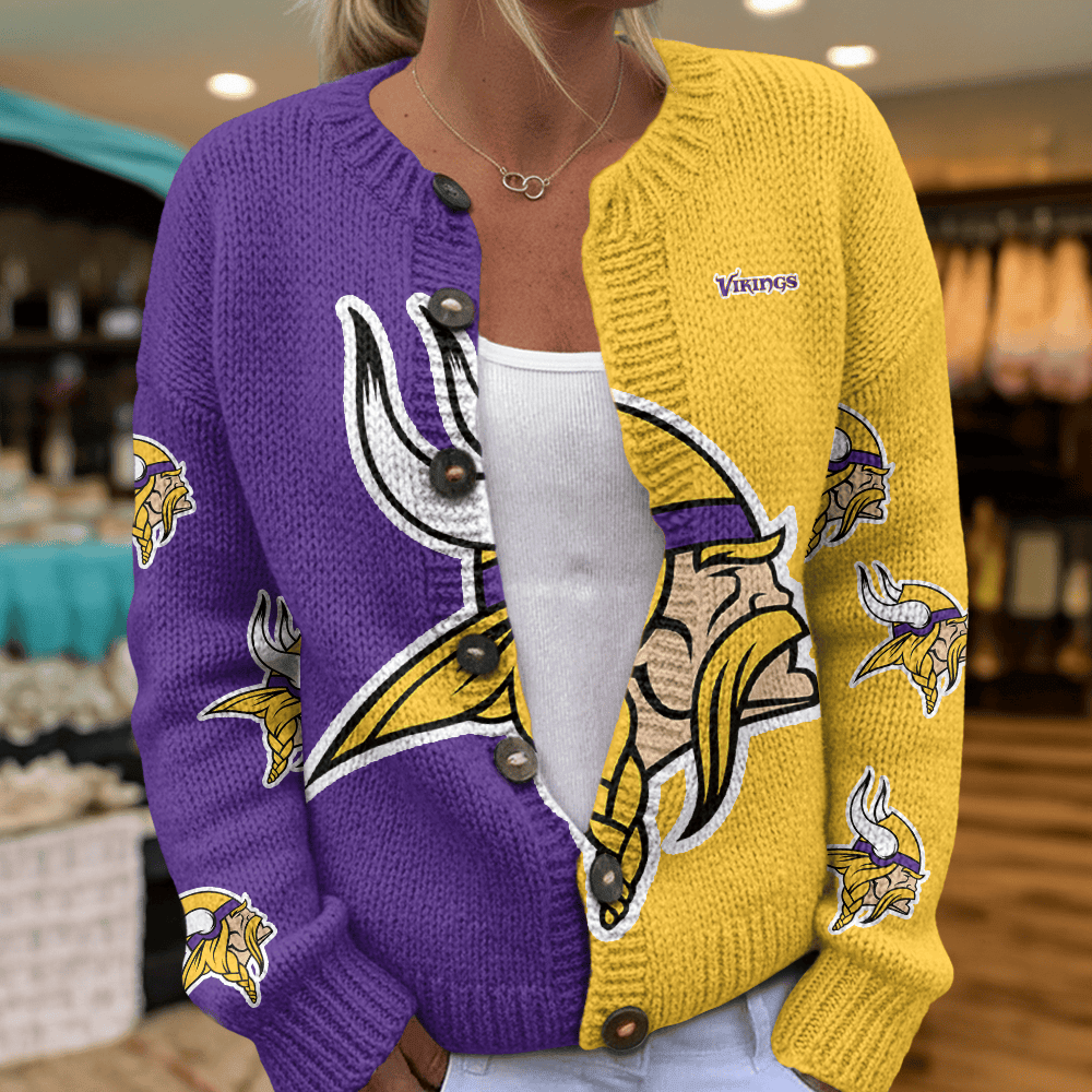 MIN x NFL Cardigan Sweatshirt With Button v1  DatND DVT