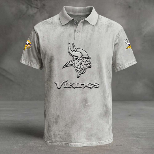 MIN x NFL Embossed Polo Shirt DATND TANTD