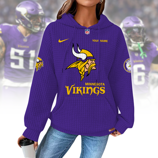 MIN x NFL Waffle Hoodie  0310 DatND DVT