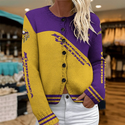 MIN x NFL Knitted Cardigan DATND TANTD