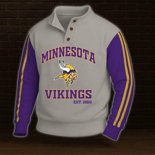 MIN x NFL Stand Collar Sweatshirt DATND TANTD 031025