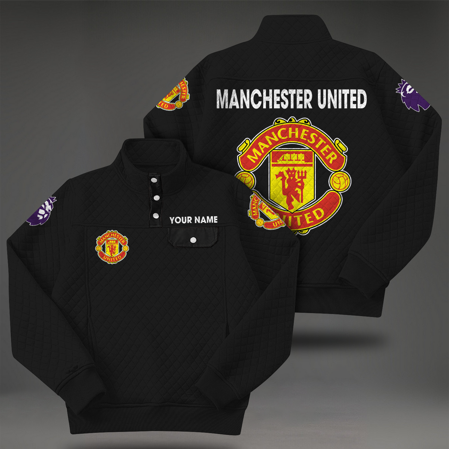 MUN x EPL Quilted Sweatshirt DatND DVT
