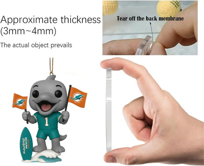 DISCOUNT 60% Miami Dolphins 60th Anniversary Advent Calendar 2025 ?? 24 Gifts Inside! BQH