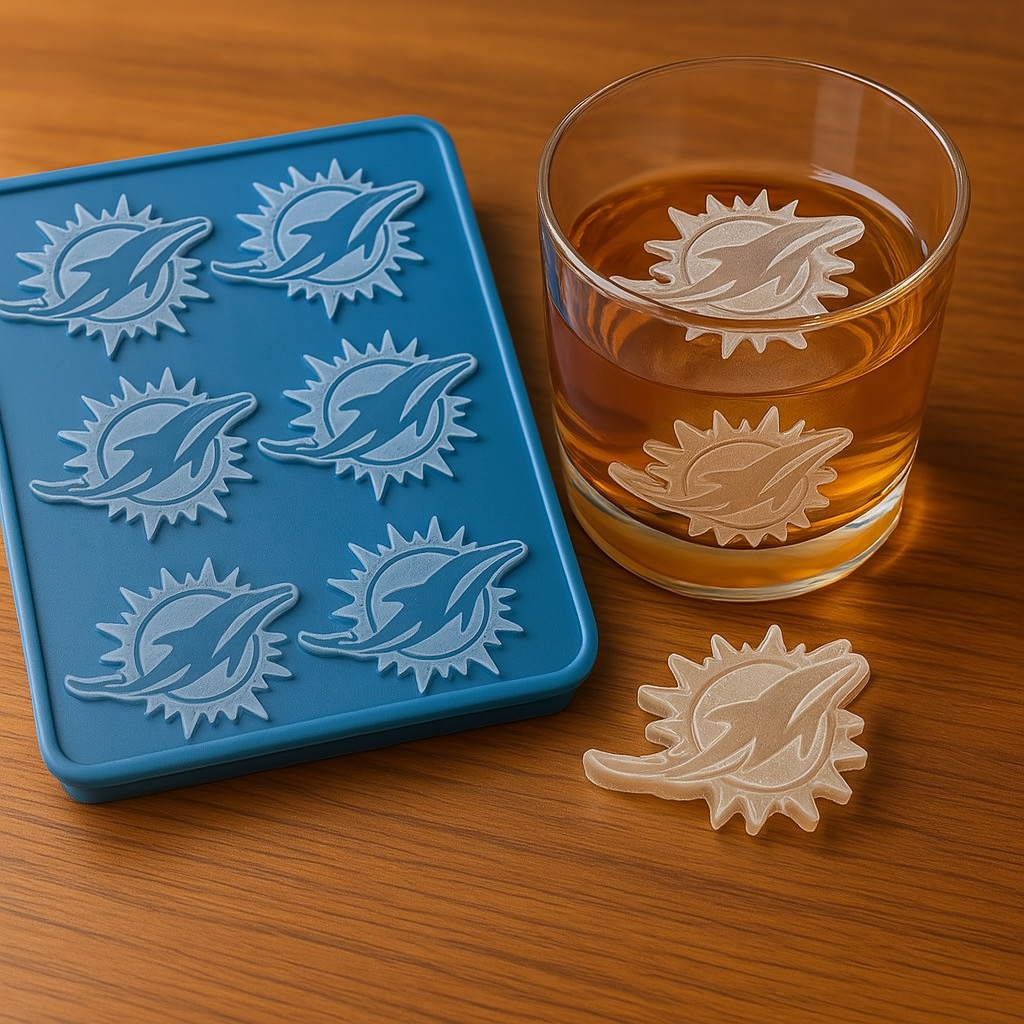 Football Team Silicone Ice Mold DDT TTV
