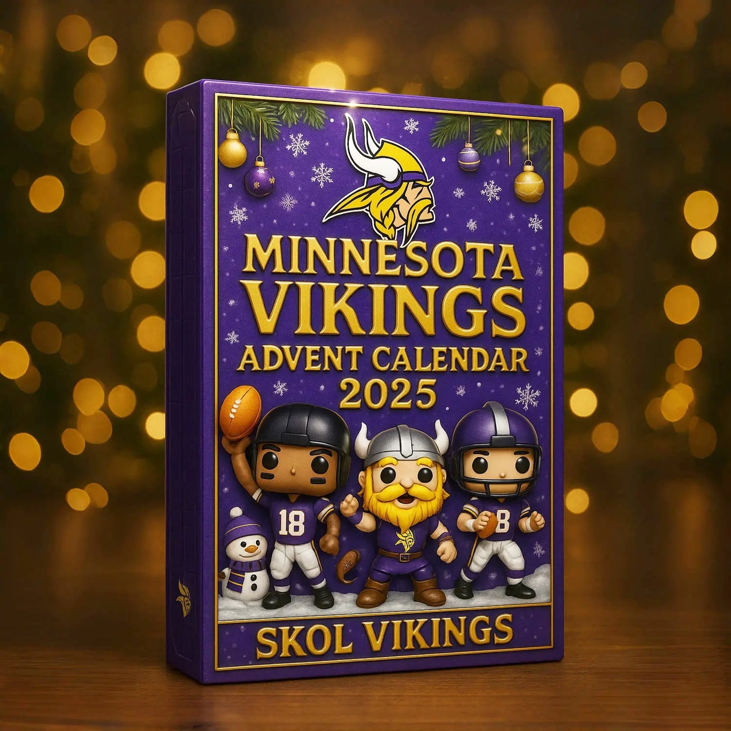 DISCOUNT 60% Minnesota Vikings Advent Calendar 2025 BQH