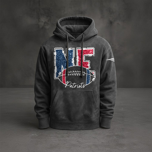 NE x NFL Embossed Hoodie DatND THUONGNH