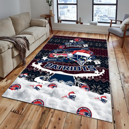 NEP NFL Chrismas Carpet Rug DDT NTL