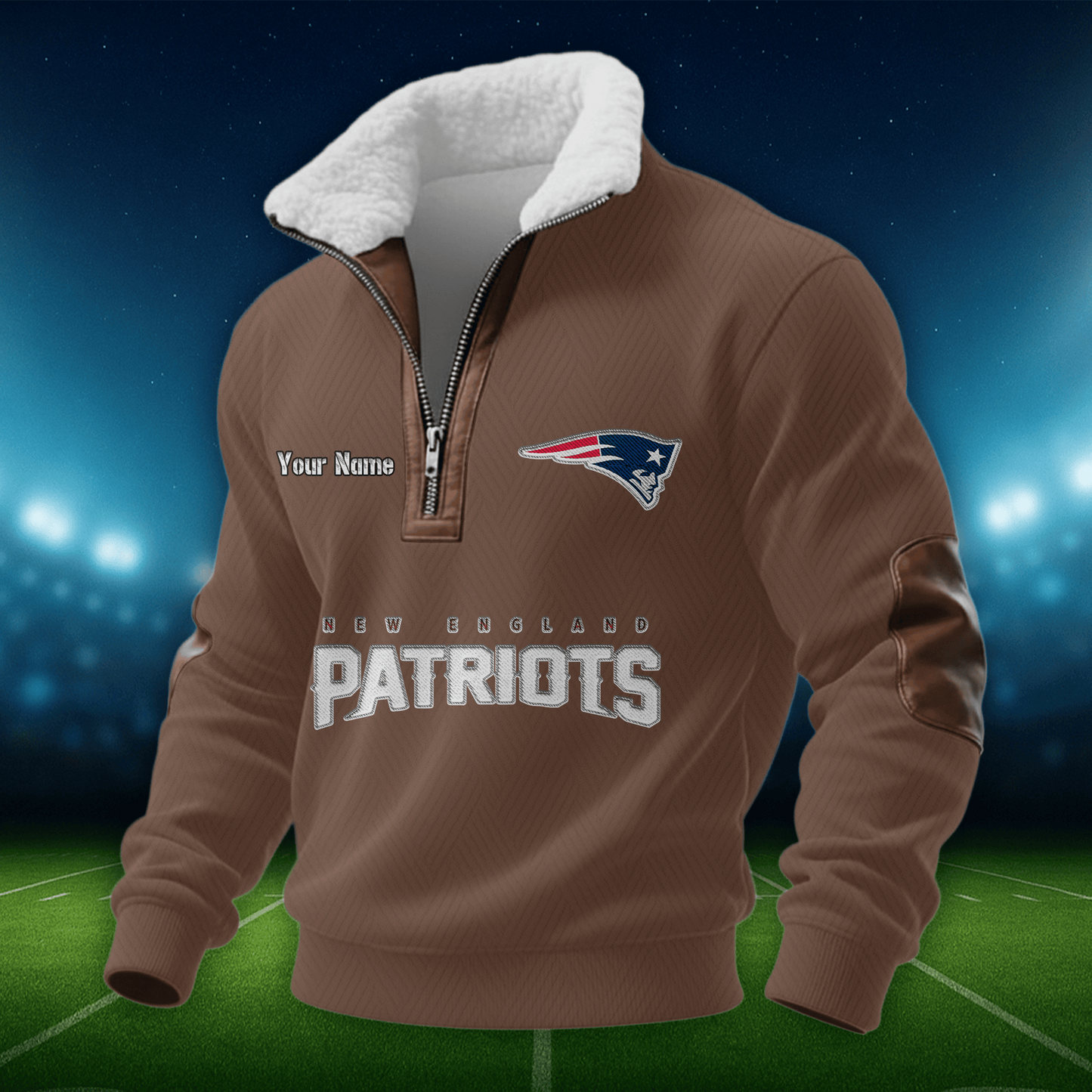 NEP NFL Men Fur Collar Sweatshirt DDT CTND
