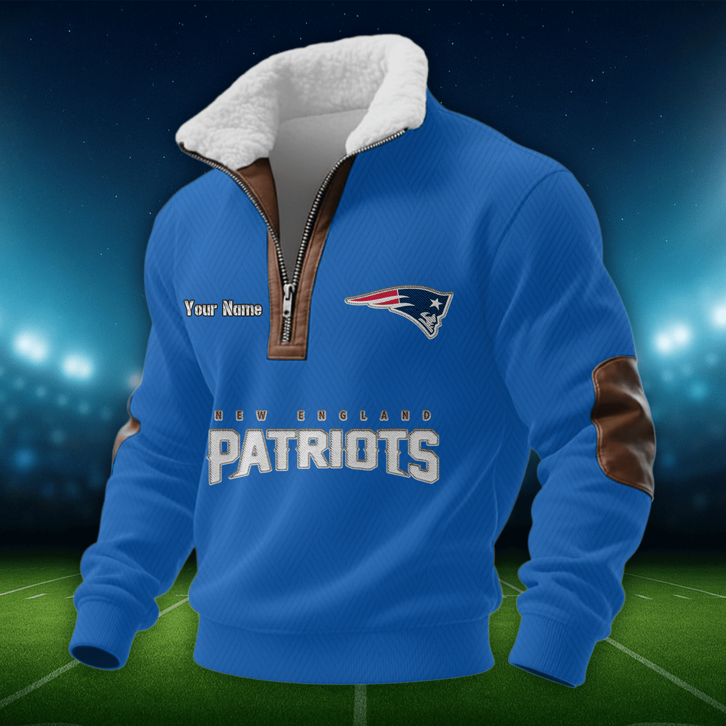 NEP NFL Men Fur Collar Sweatshirt DDT CTND