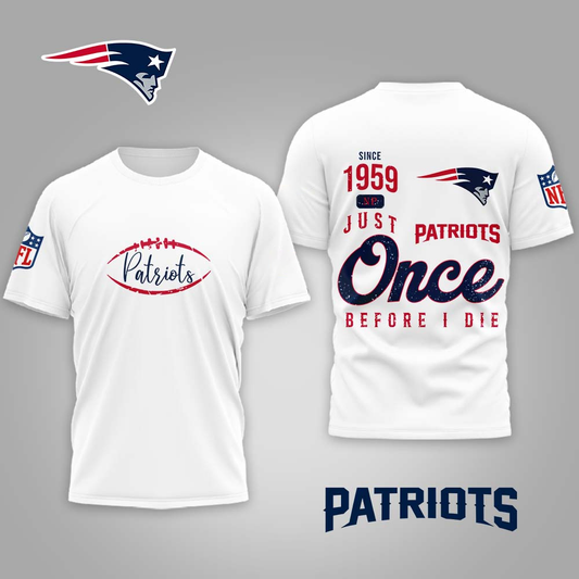 NEP Premium NFL Once Before I Die Shirt DDT CTND
