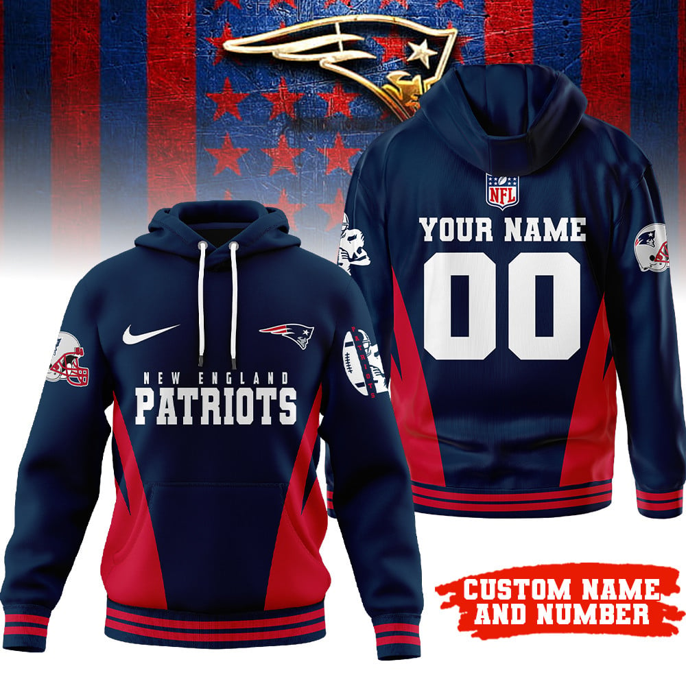 NEP Premium NFL Personalized Fan Hoodie DDT NTL