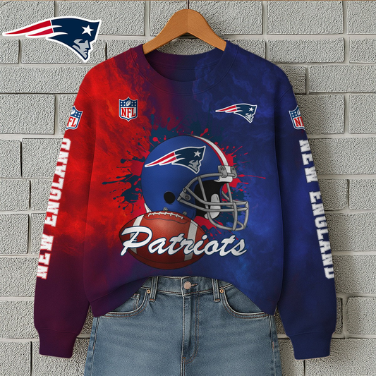 NEP Premium NFL Printed Long Sleeve Casual Sweatshirt DDT NTL