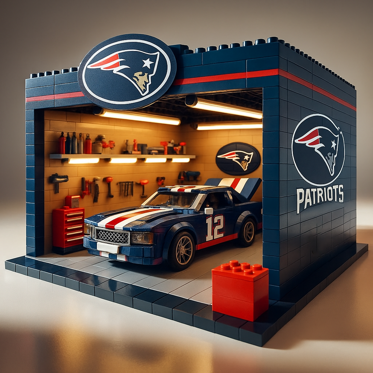 NEP x NFL Garage Building Blocks Set DATND TANTD