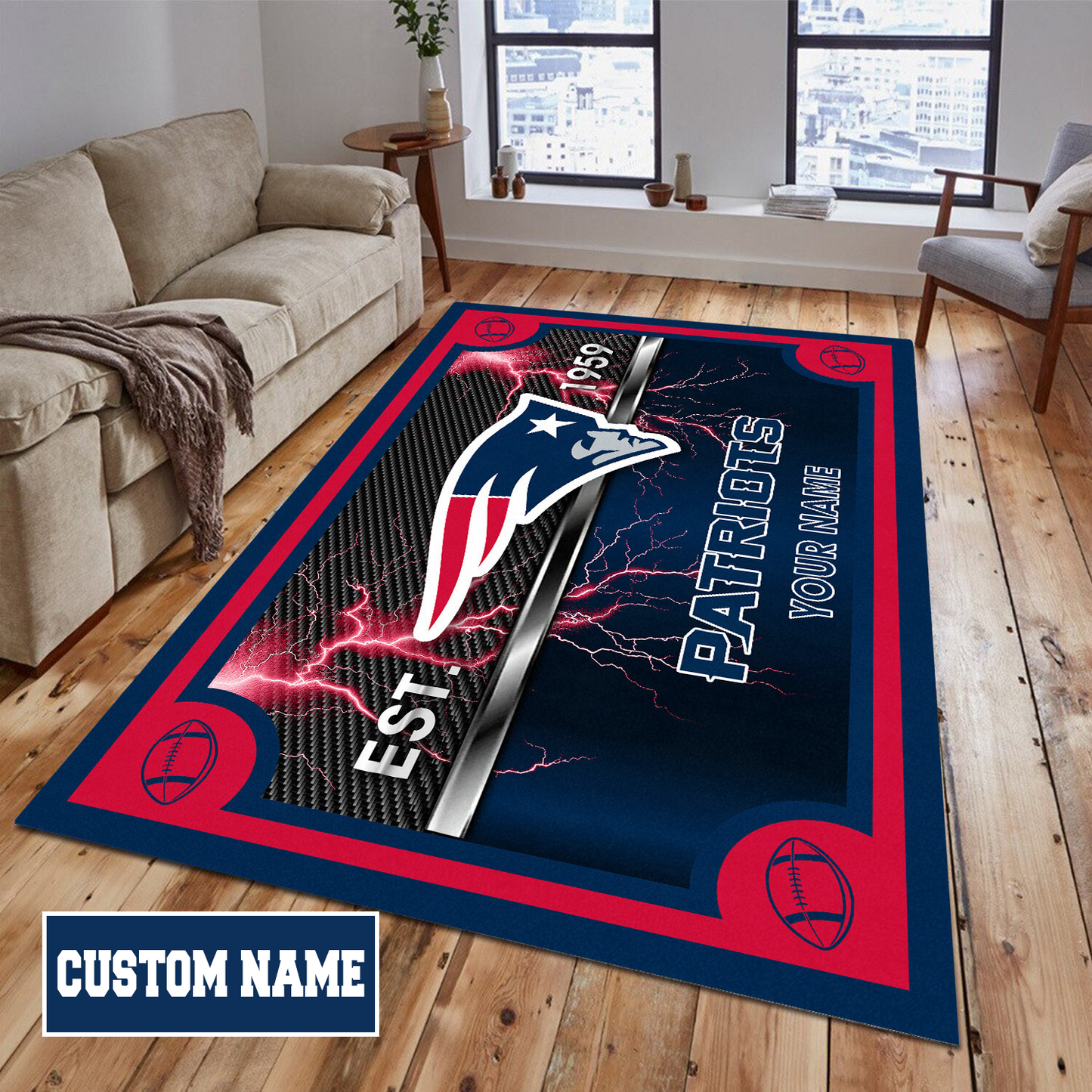 NEP x NFL Rug DATND TANTD