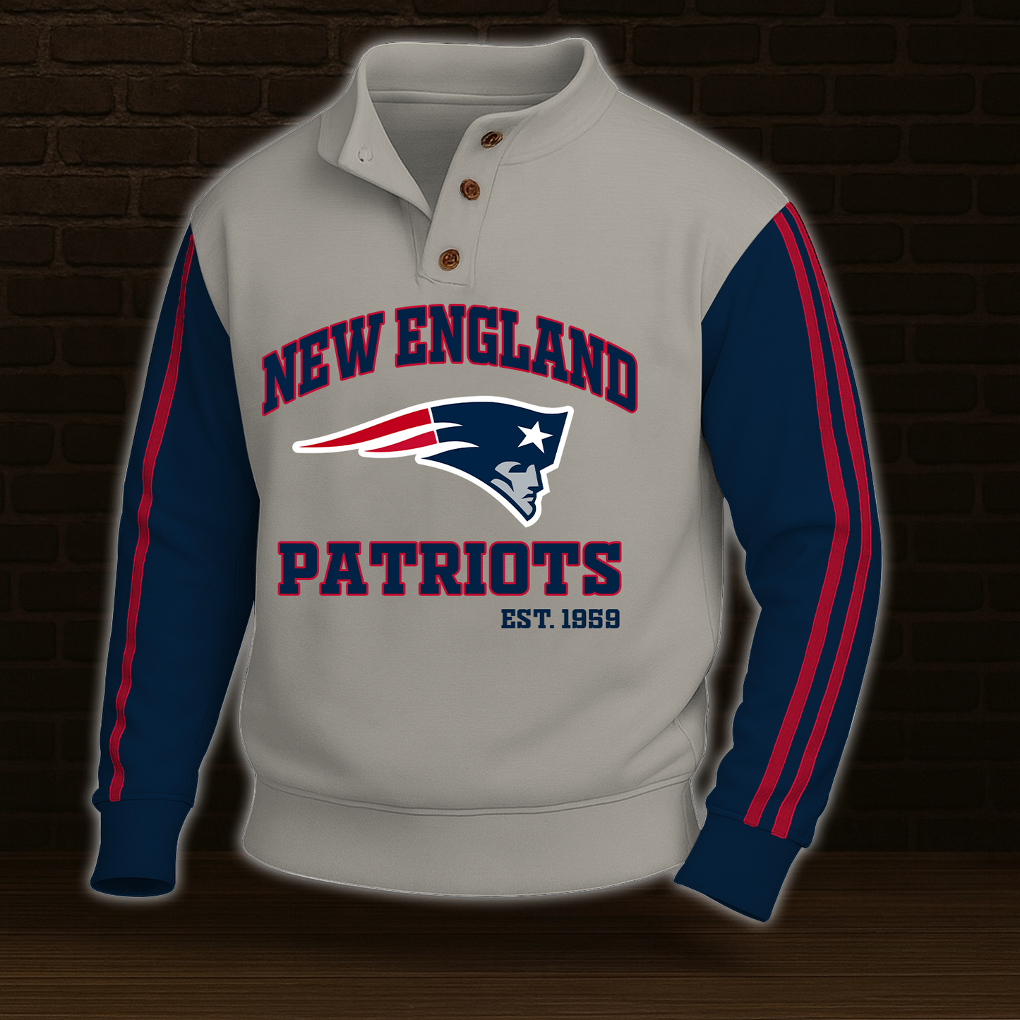 NEP x NFL Stand Collar Sweatshirt DATND TANTD 031025