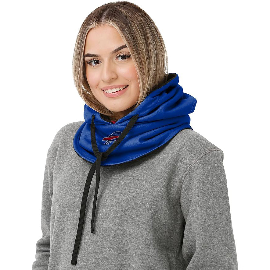 NFL x BUF Winter Cap Hooded Face Cover HLP