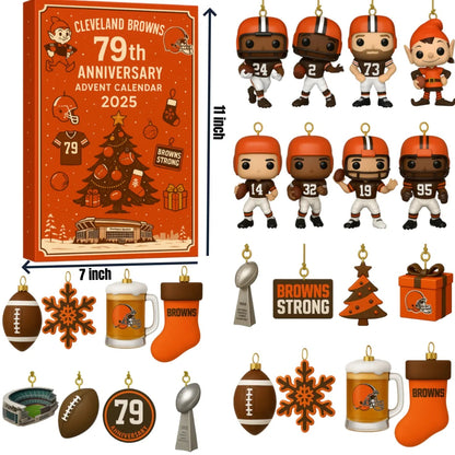 NFL x CLE 2025 Christmas Advent Calendar HLP