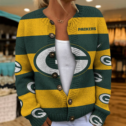 NFL x GB Women's Cardigan Sweater HLP