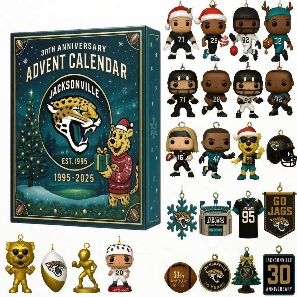 NFL x JAX 2025 Christmas Advent Calendar HLP