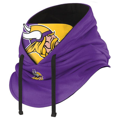 NFL x MIN Winter Cap Hooded Face Cover HLP