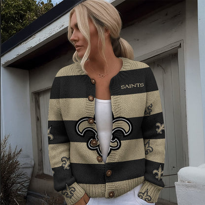 NFL x NO Women's Cardigan Sweater HLP