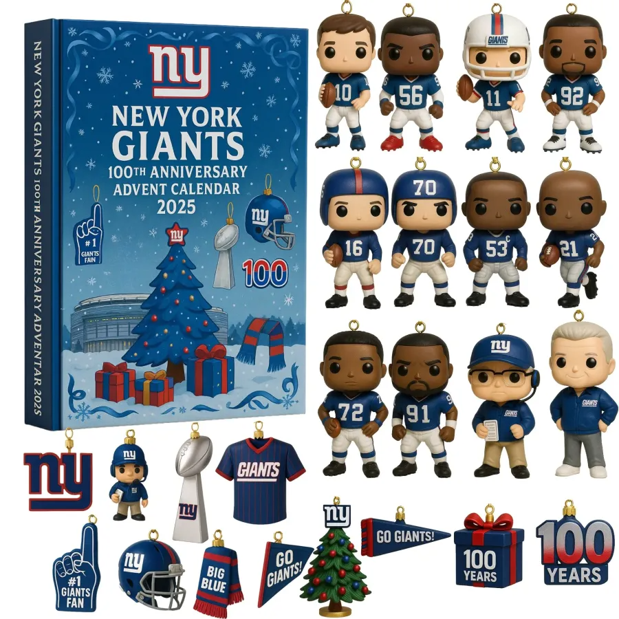 NFL x NYG star advent calendar V1 NAK