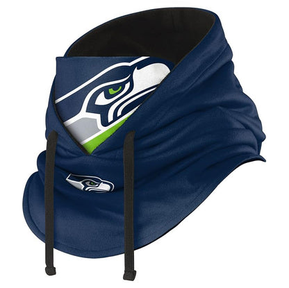 NFL x SEA Winter Cap Hooded Face Cover HLP