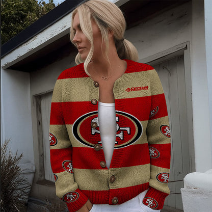 NFL x SF Women's Cardigan Sweater HLP
