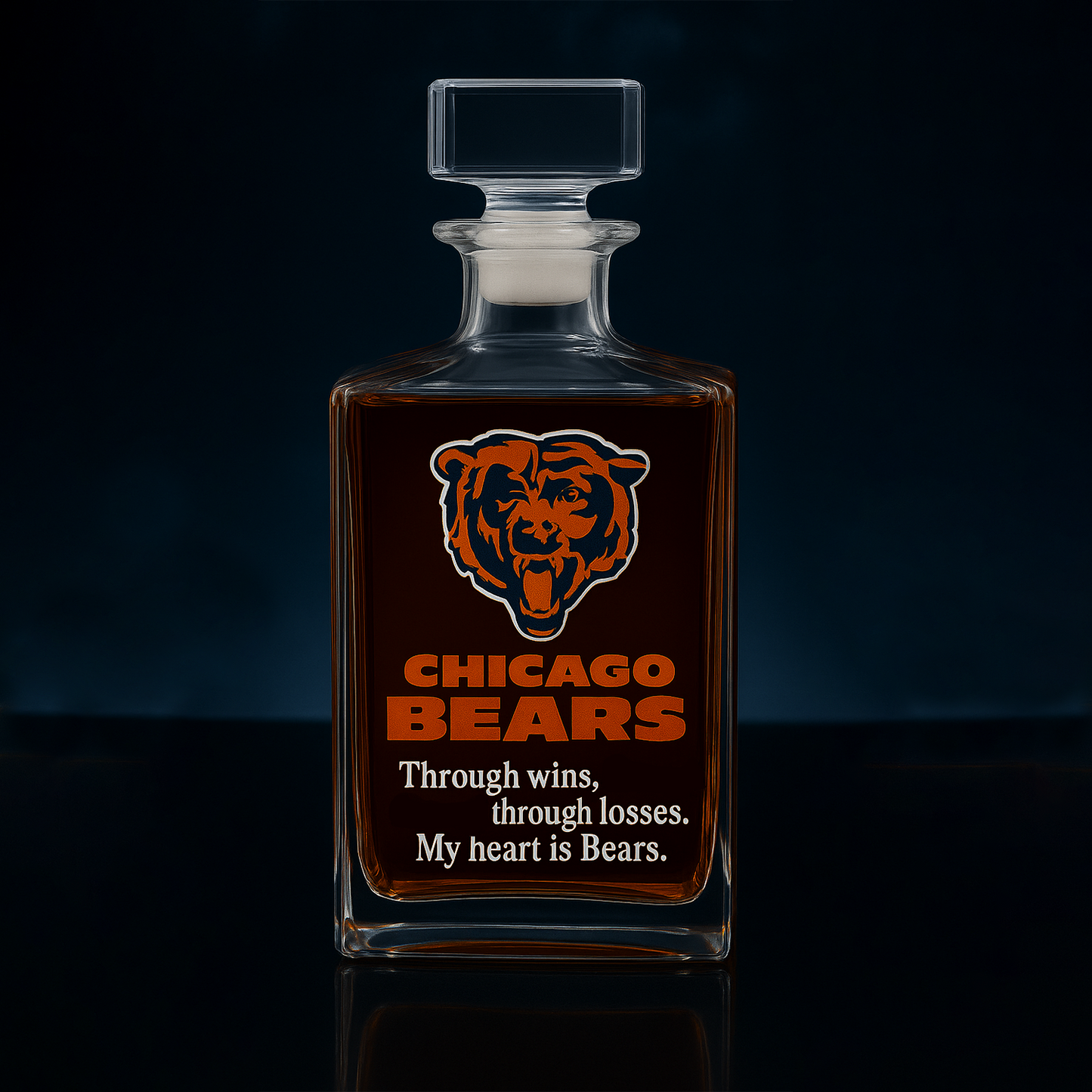 NFL x CHI Proud Spirit Whiskey Decanter HLP