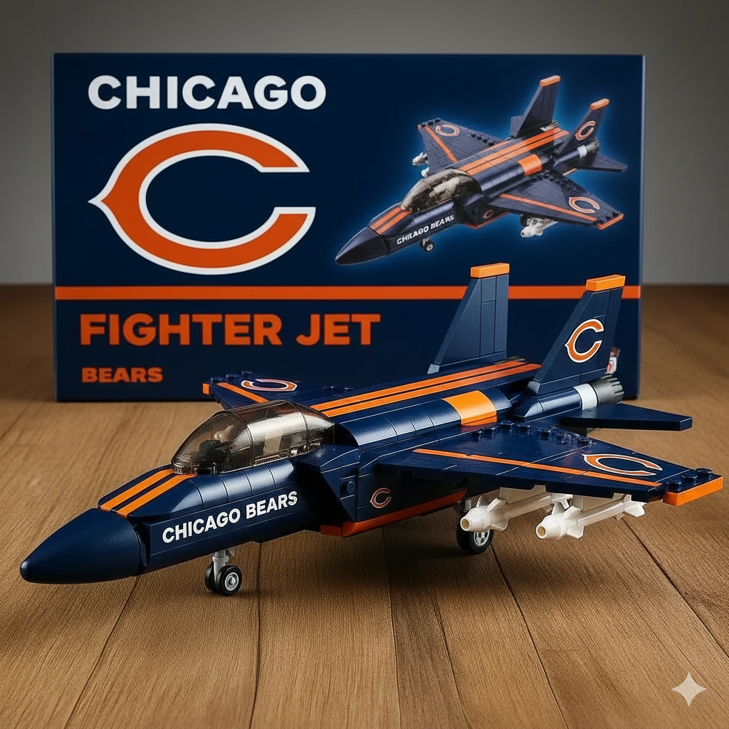 NFL x CB Team Fighter Jets - Collectible Building Blocks Series V1 NAK