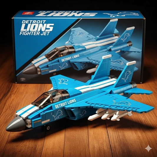 NFL x DET Team Fighter Jets - Collectible Building Blocks Series V1 NAK