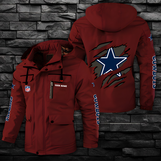 NFL x DLCB Windbreaker Hooded Jacket  V1 NAK NHM