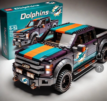 NFL Team Pickup Camaro Building Blocks NAK