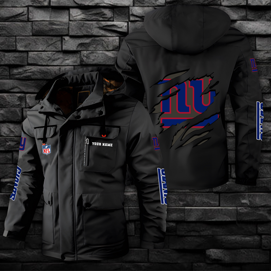 NFL x NYG Windbreaker Hooded Jacket  V1 NAK NHM
