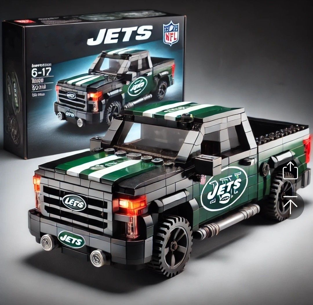 NFL Team Pickup Camaro Building Blocks NAK