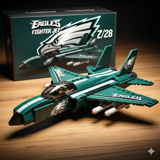 NFL x PE Team Fighter Jets - Collectible Building Blocks Series V1 NAK