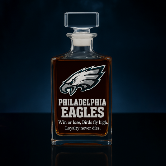 NFL x PHI Proud Spirit Whiskey Decanter HLP
