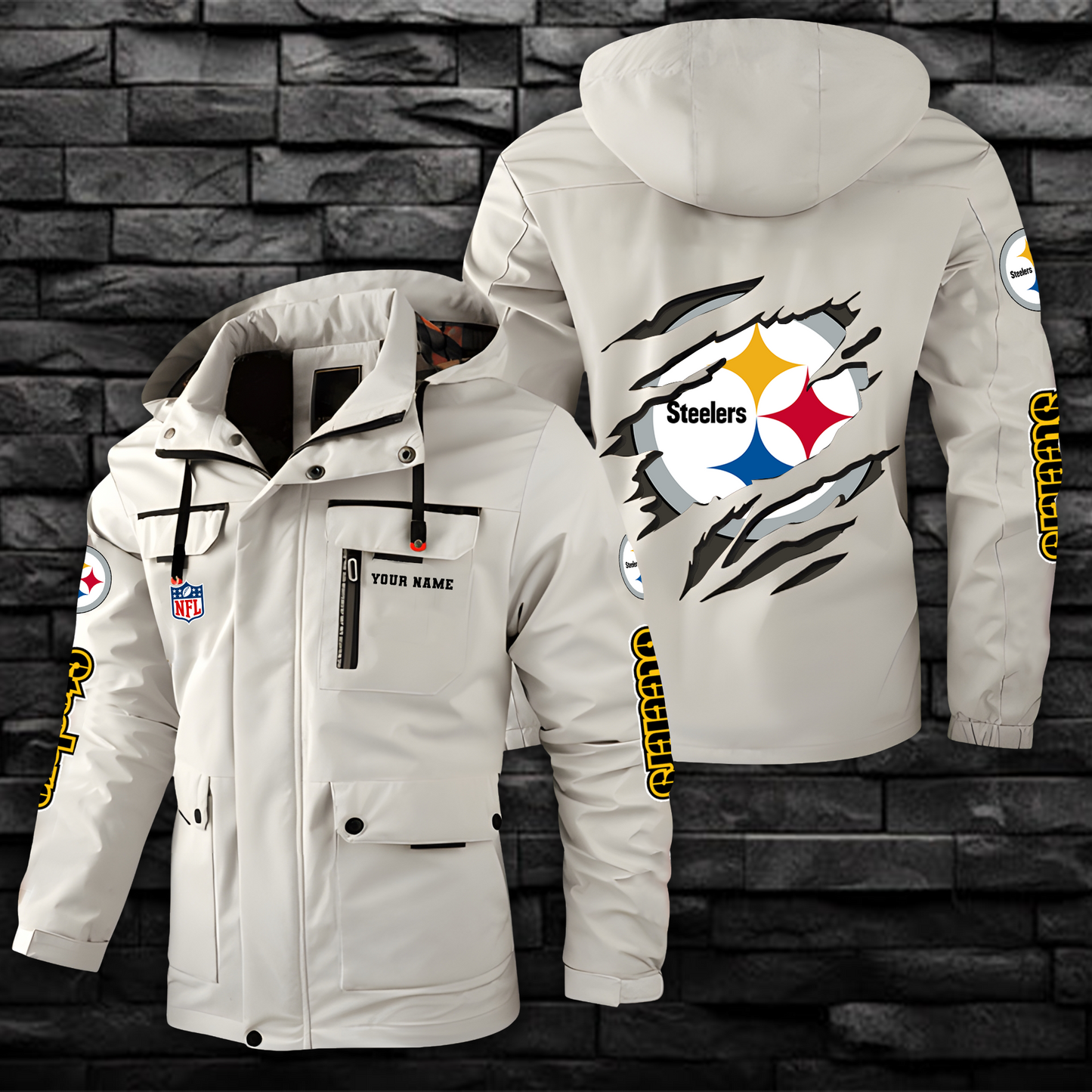 NFL x PS Windbreaker Hooded Jacket  V1 NAK NHM