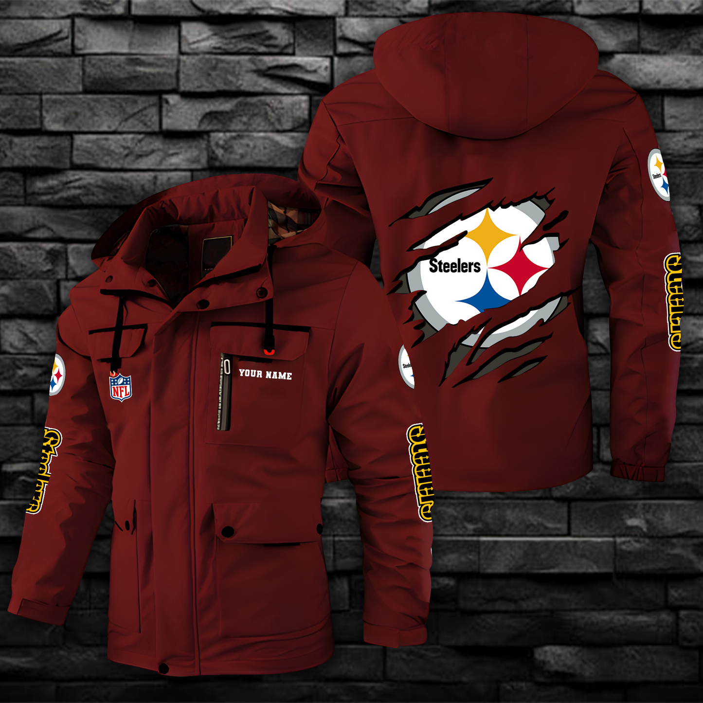 NFL x PS Windbreaker Hooded Jacket  V1 NAK NHM