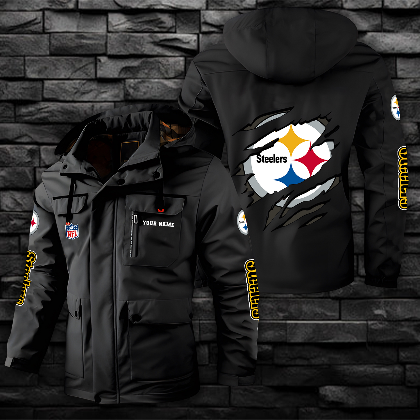 NFL x PS Windbreaker Hooded Jacket  V1 NAK NHM