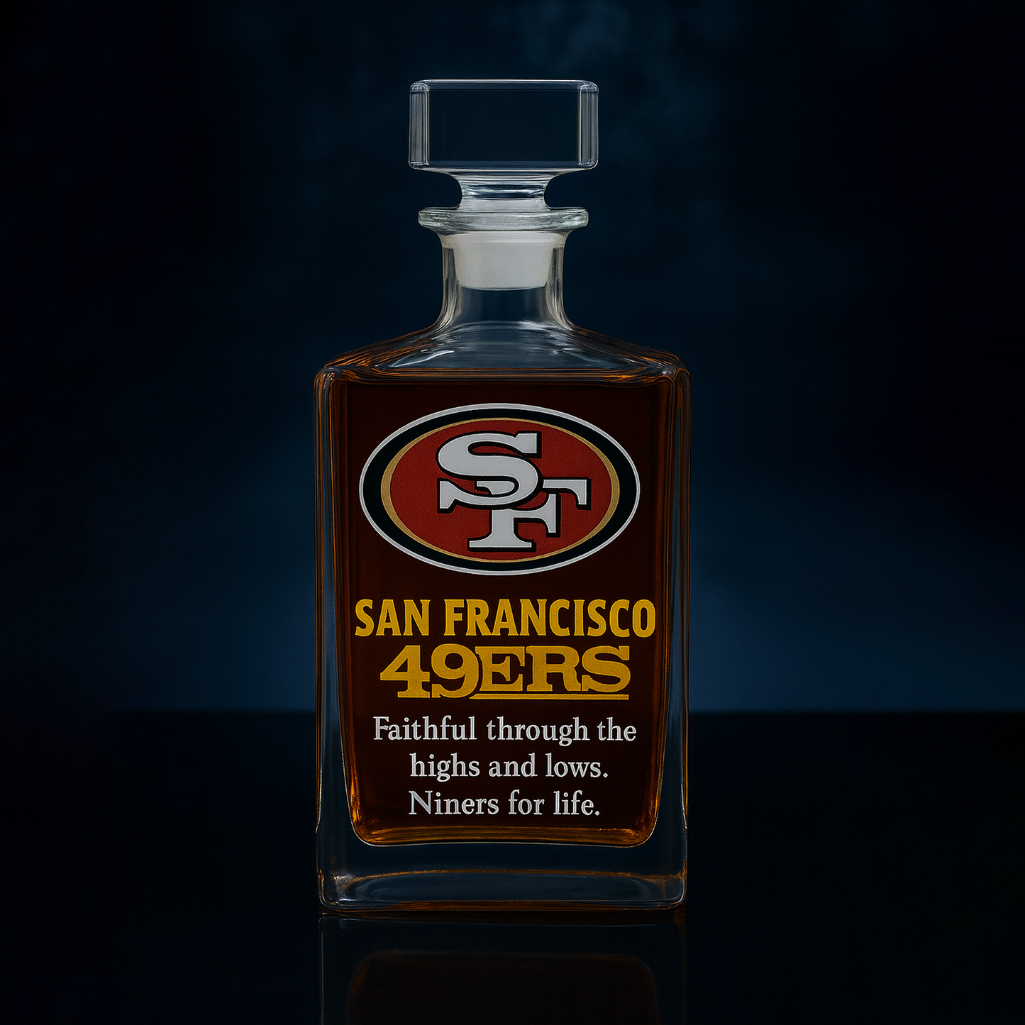 NFL x SF Proud Spirit Whiskey Decanter HLP