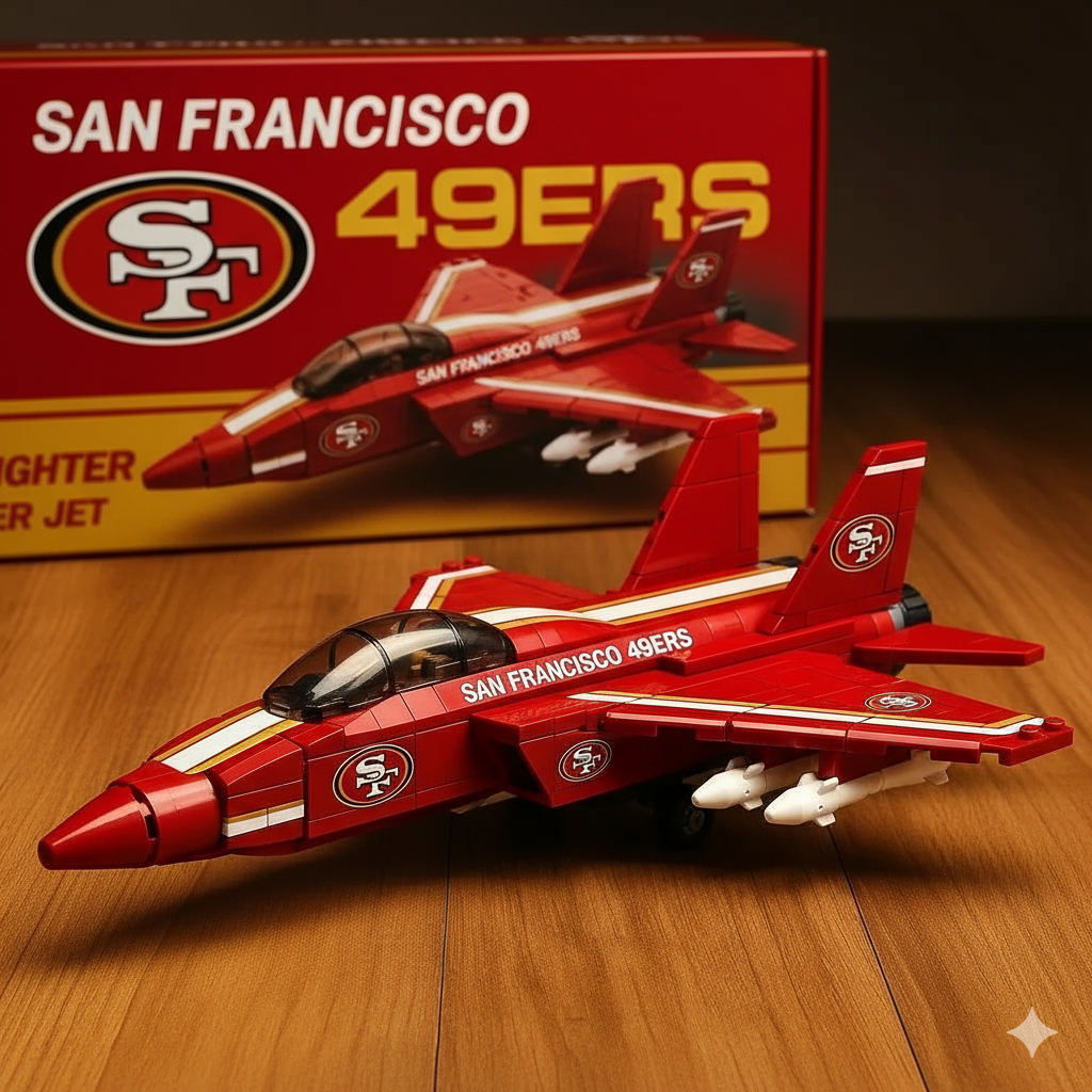 NFL x SF Team Fighter Jets - Collectible Building Blocks Series V1 NAK