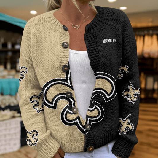 NO x NFL Cardigan Sweatshirt With Button v1  DatND DVT
