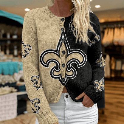 NO x NFL Cardigan Sweatshirt With Button v1  DatND DVT