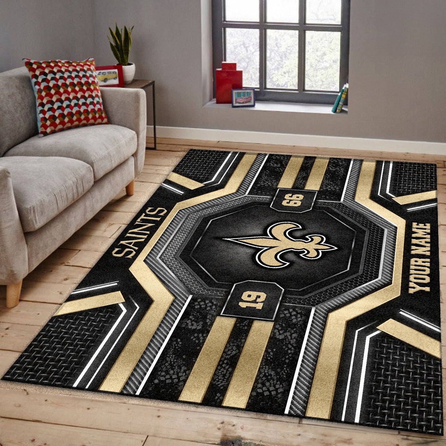 NO x NFL Custom Rug DatND DVT